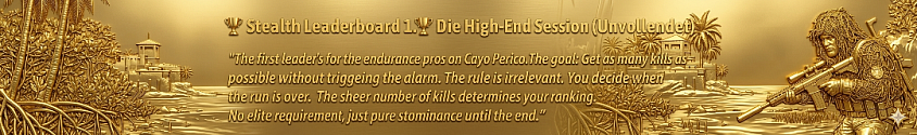 STEALTH KILL CHALLENGE WORLD RECORD DATENBANK