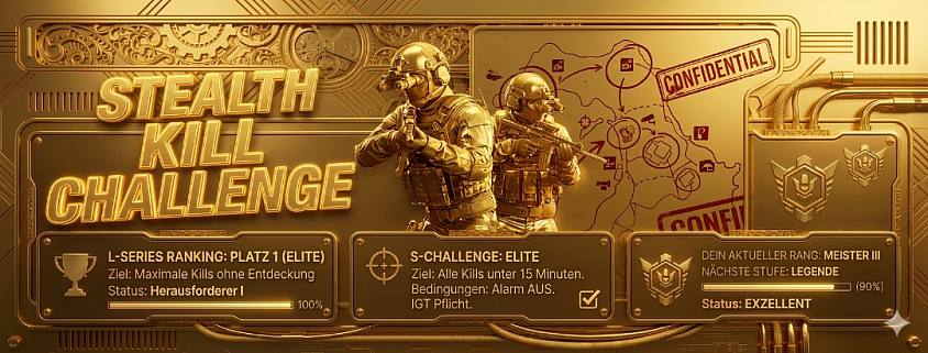 Stealth Kill Challenge Leaderboard Regelwerk