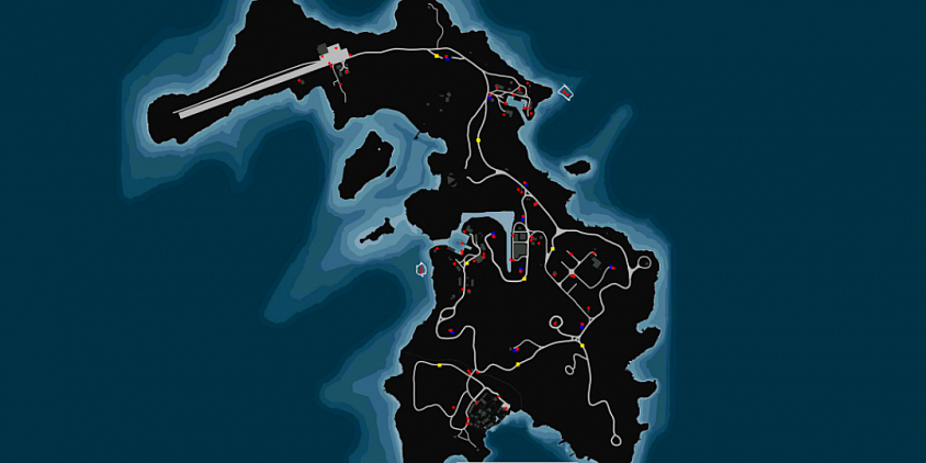 Um es in der Cayo Perico Stealth Kill Challenge an die Spitze der Leaderboards zu schaffen, ist die perfekte Routenplanung essenziell. Diese detaillierte Karte zeigt dir alle wichtigen Feindpositionen auf der Insel, damit du keinen Kill verpasst und unentdeckt bleibst:  🟡 Gelbe Markierungen: Routen der Patrouillenfahrzeuge (Jeeps), die über die Insel fahren.  🔴 Rote Markierungen: Positionen einzelner NPCs und Wachen am Boden.  🔴🔵 Rot-blaue Markierungen: Wachtürme, auf denen jeweils ein NPC stationiert ist. Achte auf deren Sichtkegel!  🚤 Rote Symbole mit weißem Rand: Die Patrouillenboote auf dem Wasser. Die zwei kleinen Punkte darin bedeuten, dass sich auf jedem Boot genau zwei NPCs befinden, die du ausschalten kannst.  Nutze diese Map, um deinen Lauf strategisch zu planen, maximale Kills zu erzielen und dir deinen Platz in unserer Hall of Fame zu sichern!